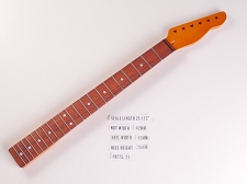 LUTHIER SPECIAL - XGP Premium Hard Rock Maple 21 Fret TE Style Neck, Amber Paua Ferro Fingerboard